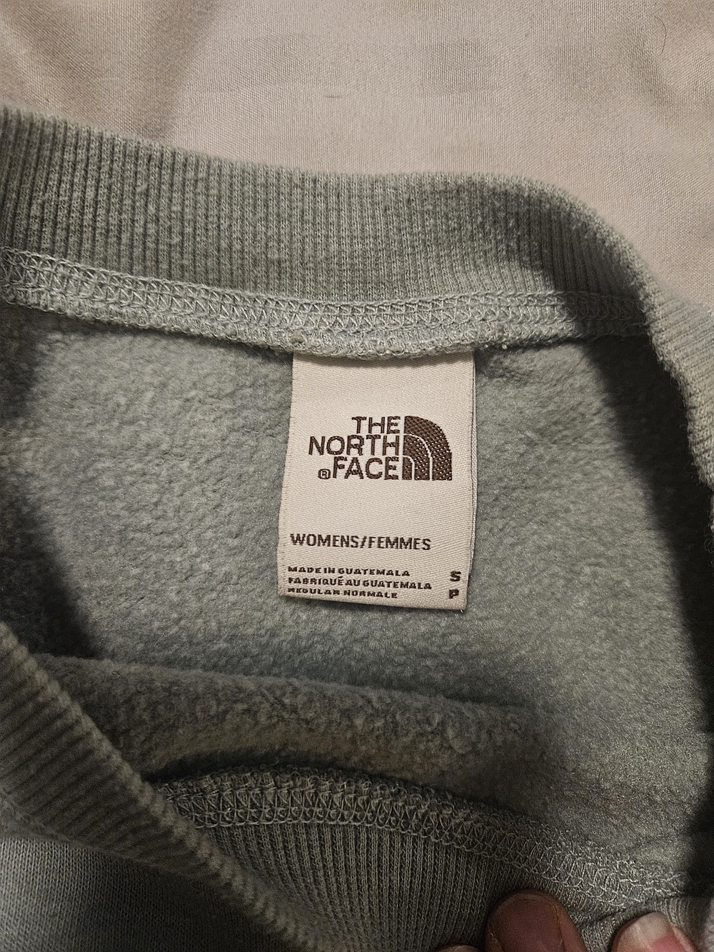 The North Face Women's Sage Green Crewneck Sweatshirt - Picture 3 of 4